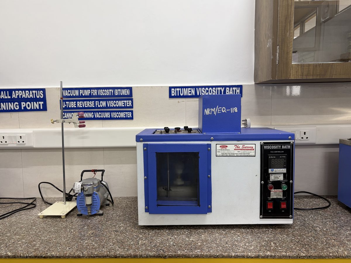 Bitumen Viscosity Bath — view 2 — NKMPV NABL lab, Pinjore