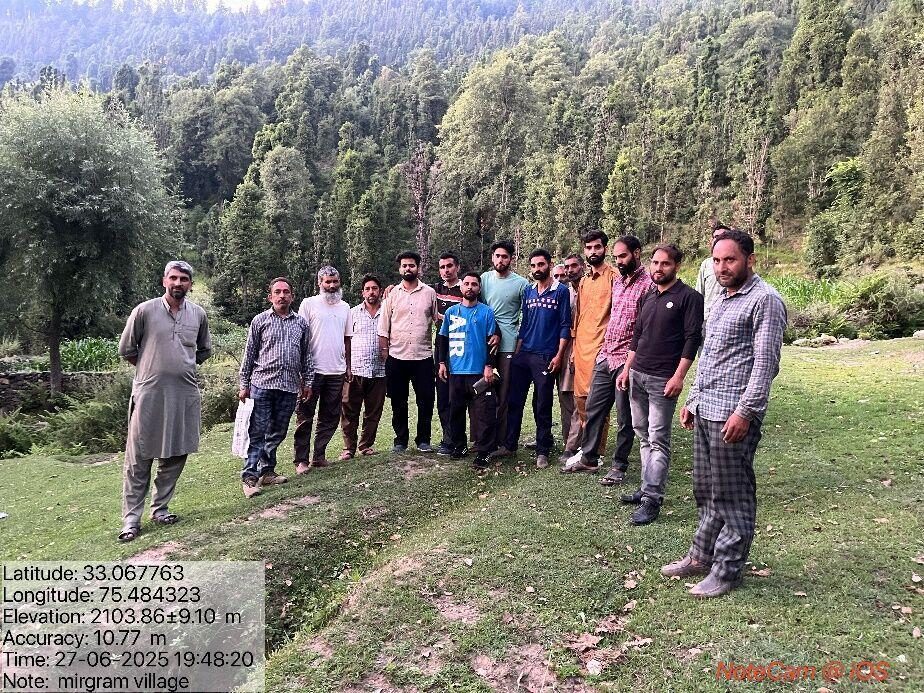 DGPS Survey — New Alignment J&K (Phase 1) — site photograph