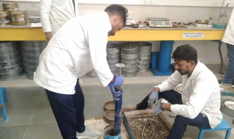 CBR test of GSB materials as per MoRTH Section 400