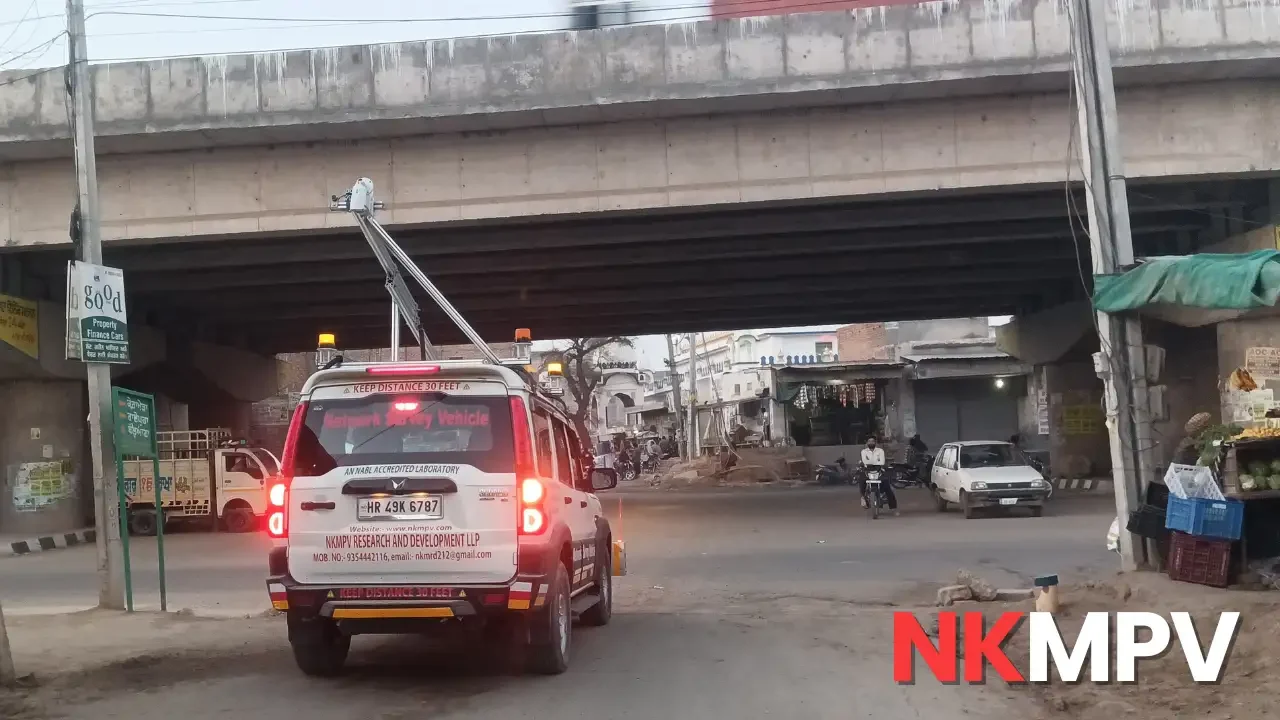 network-survey-vehicle-nsv-survey-urban-road-india